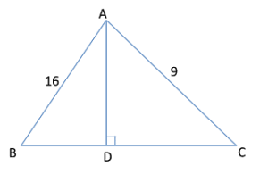 Equation area of a triangle