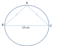 GRE Geometry Practice - Triangle Inscribed in a circle
